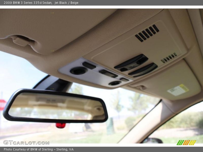 Jet Black / Beige 2009 BMW 3 Series 335d Sedan