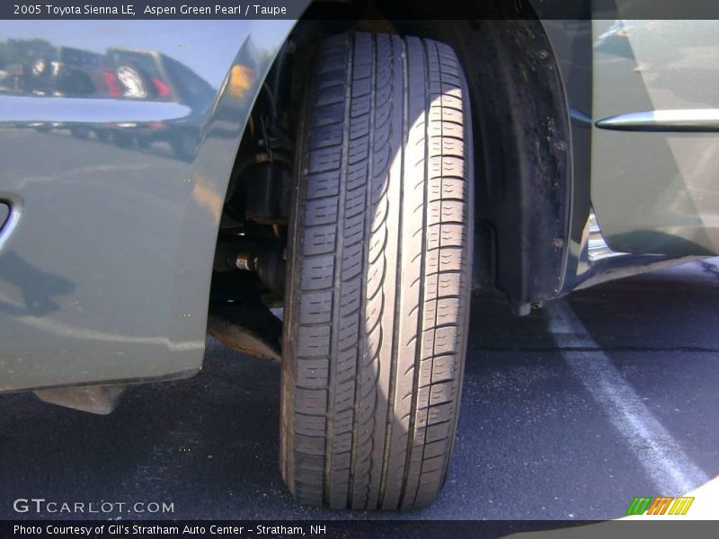 Aspen Green Pearl / Taupe 2005 Toyota Sienna LE