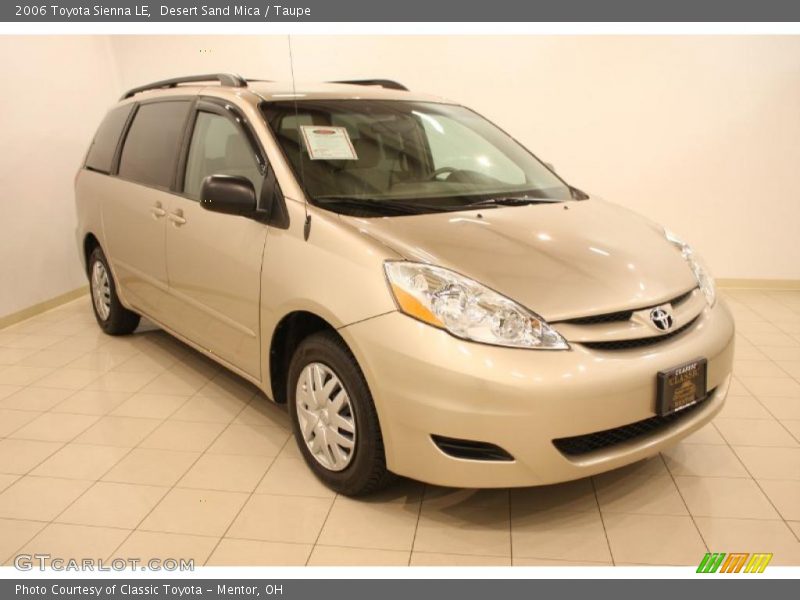Desert Sand Mica / Taupe 2006 Toyota Sienna LE
