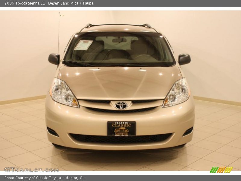 Desert Sand Mica / Taupe 2006 Toyota Sienna LE