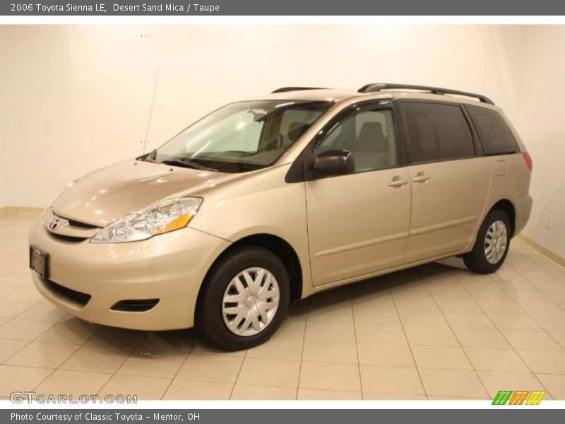 Desert Sand Mica / Taupe 2006 Toyota Sienna LE