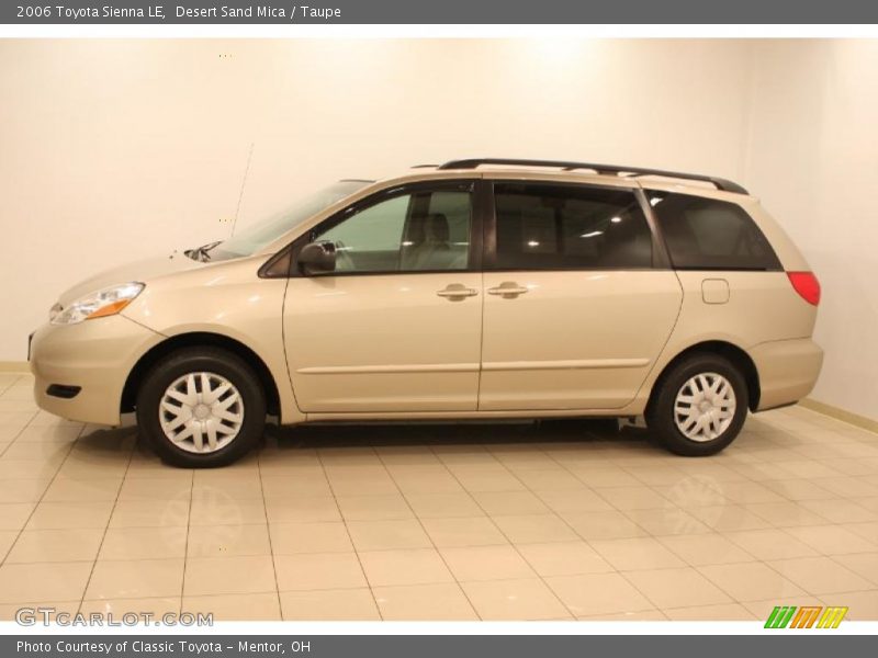 Desert Sand Mica / Taupe 2006 Toyota Sienna LE