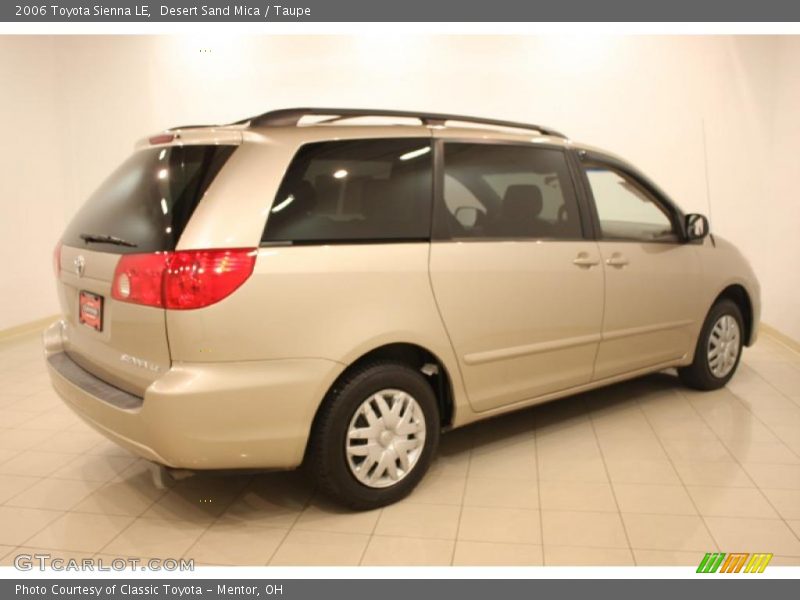 Desert Sand Mica / Taupe 2006 Toyota Sienna LE