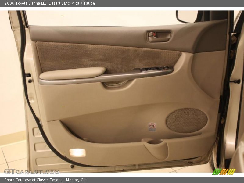 Desert Sand Mica / Taupe 2006 Toyota Sienna LE