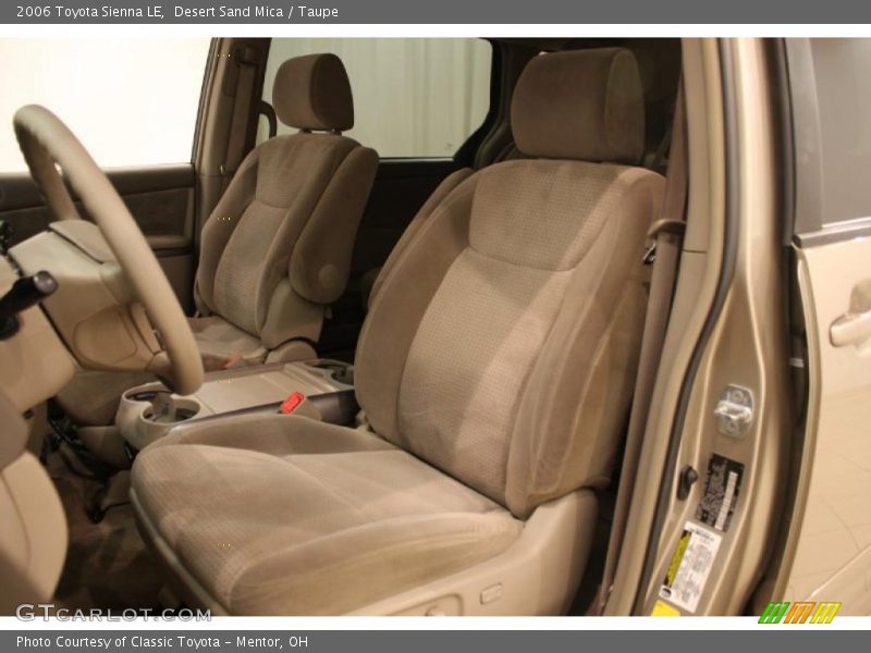 Desert Sand Mica / Taupe 2006 Toyota Sienna LE