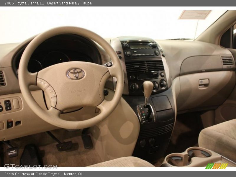 Desert Sand Mica / Taupe 2006 Toyota Sienna LE