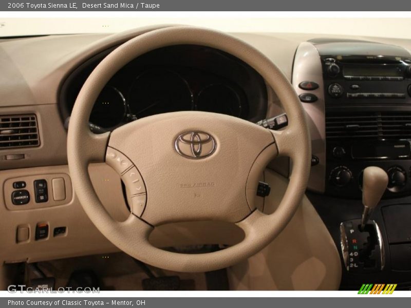 Desert Sand Mica / Taupe 2006 Toyota Sienna LE