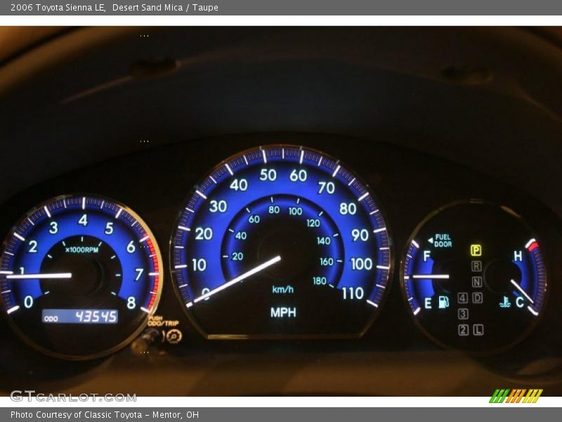 Desert Sand Mica / Taupe 2006 Toyota Sienna LE