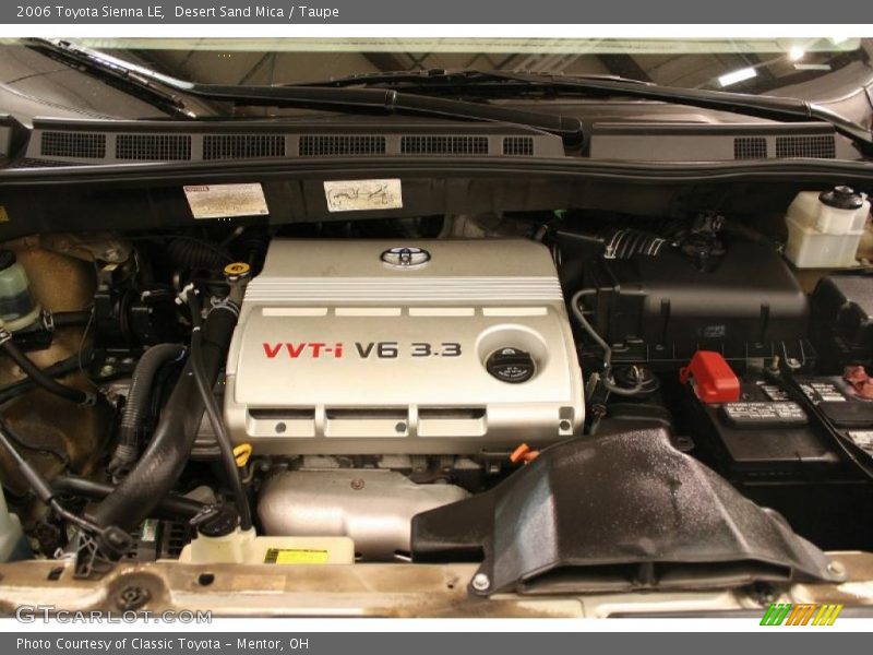 Desert Sand Mica / Taupe 2006 Toyota Sienna LE