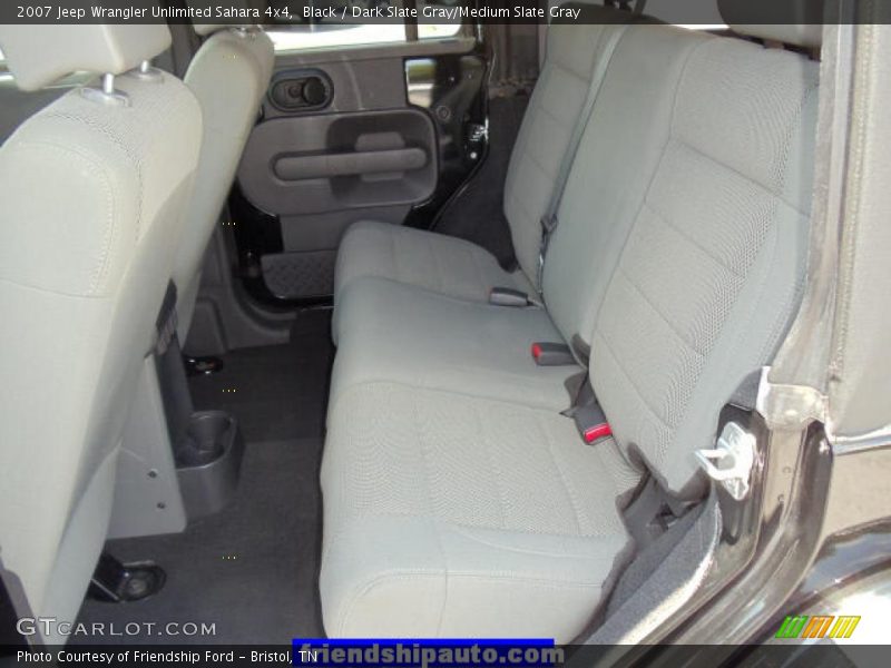 Black / Dark Slate Gray/Medium Slate Gray 2007 Jeep Wrangler Unlimited Sahara 4x4