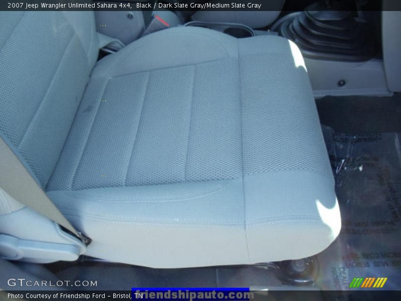 Black / Dark Slate Gray/Medium Slate Gray 2007 Jeep Wrangler Unlimited Sahara 4x4