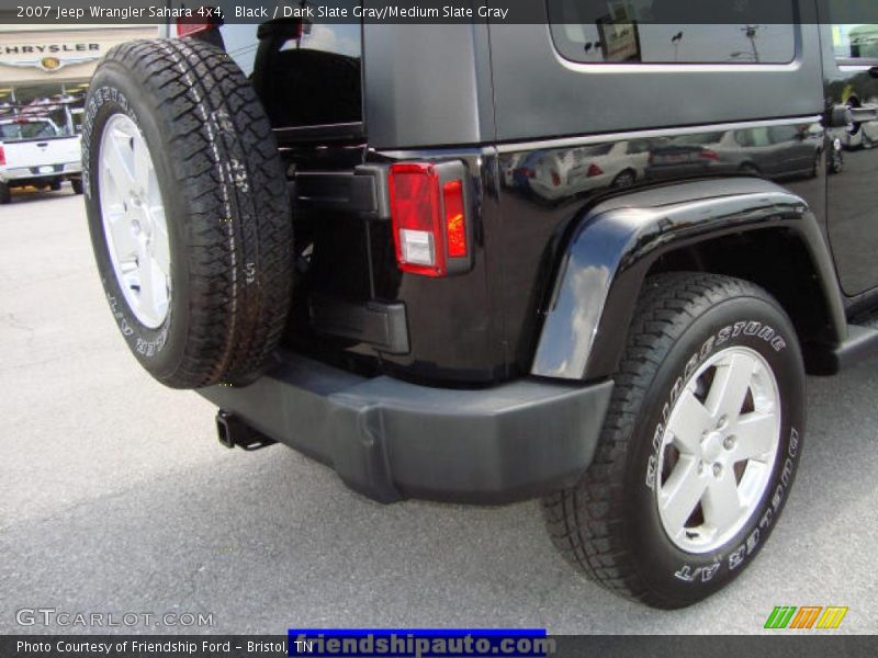 Black / Dark Slate Gray/Medium Slate Gray 2007 Jeep Wrangler Sahara 4x4