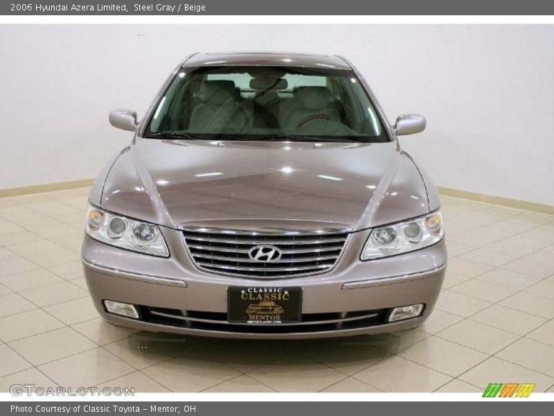 Steel Gray / Beige 2006 Hyundai Azera Limited