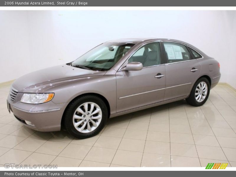 Steel Gray / Beige 2006 Hyundai Azera Limited