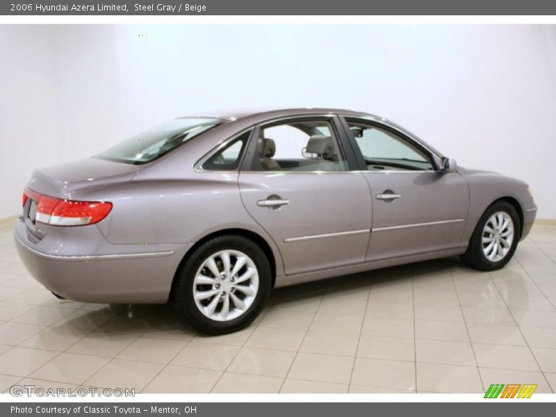Steel Gray / Beige 2006 Hyundai Azera Limited