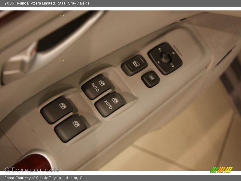 Steel Gray / Beige 2006 Hyundai Azera Limited