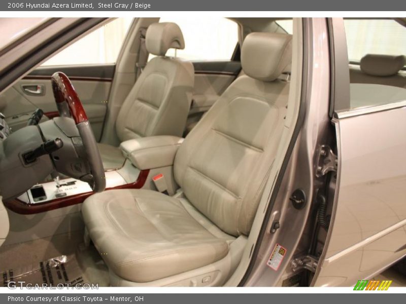 Steel Gray / Beige 2006 Hyundai Azera Limited