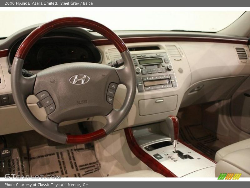 Steel Gray / Beige 2006 Hyundai Azera Limited