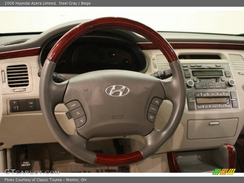 Steel Gray / Beige 2006 Hyundai Azera Limited
