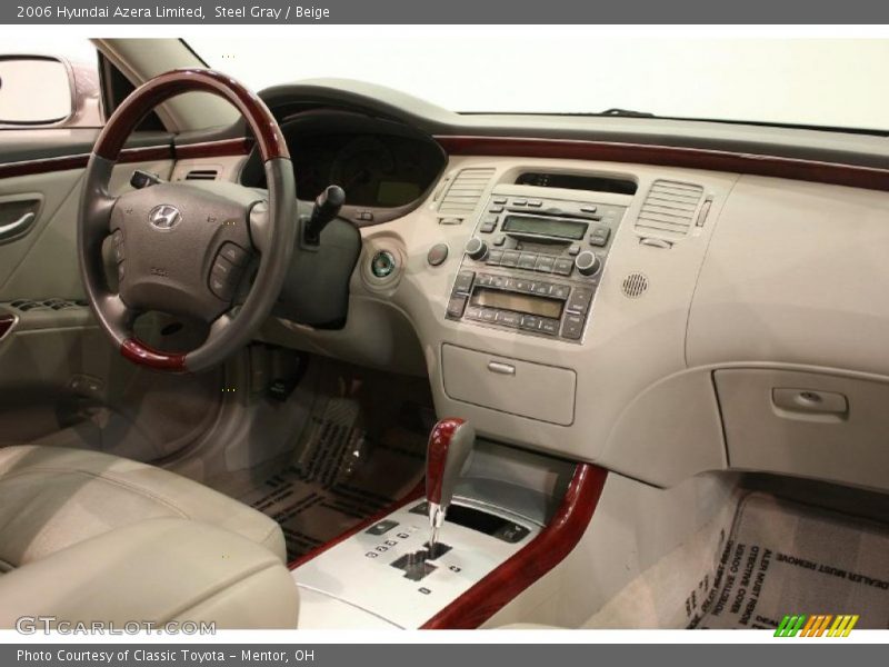 Steel Gray / Beige 2006 Hyundai Azera Limited