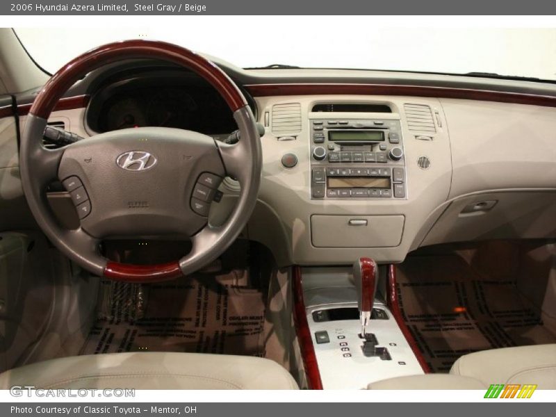 Steel Gray / Beige 2006 Hyundai Azera Limited