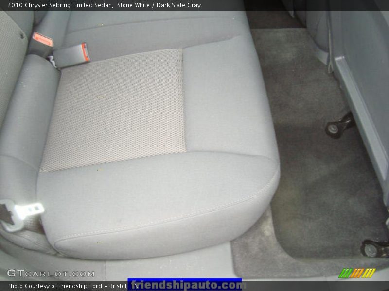Stone White / Dark Slate Gray 2010 Chrysler Sebring Limited Sedan