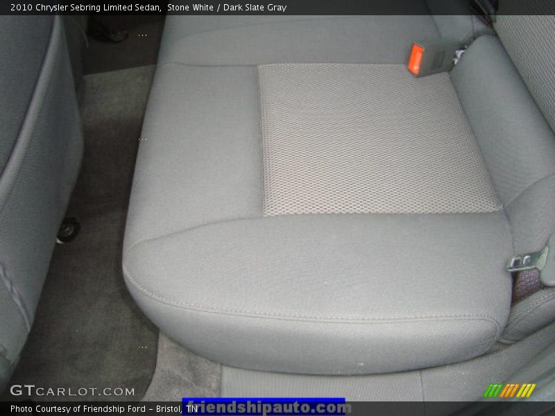 Stone White / Dark Slate Gray 2010 Chrysler Sebring Limited Sedan