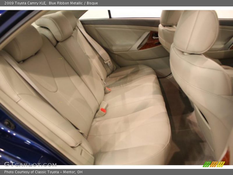Blue Ribbon Metallic / Bisque 2009 Toyota Camry XLE