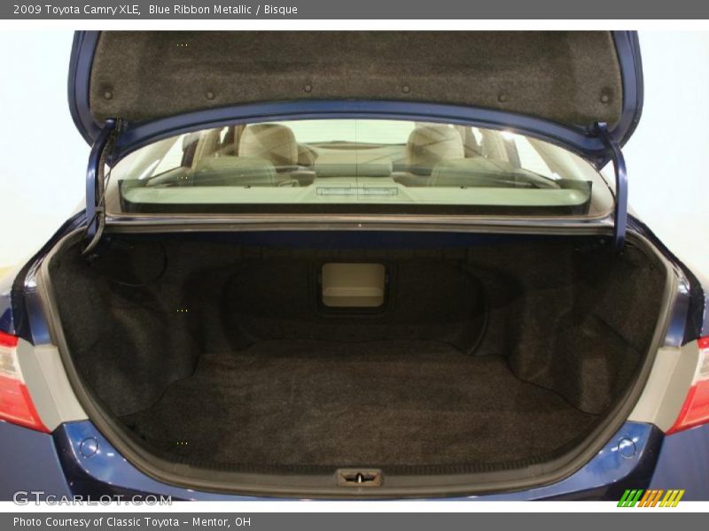 Blue Ribbon Metallic / Bisque 2009 Toyota Camry XLE