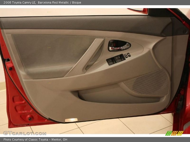 Barcelona Red Metallic / Bisque 2008 Toyota Camry LE