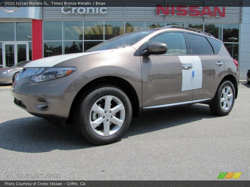 Tinted Bronze Metallic / Beige 2010 Nissan Murano SL