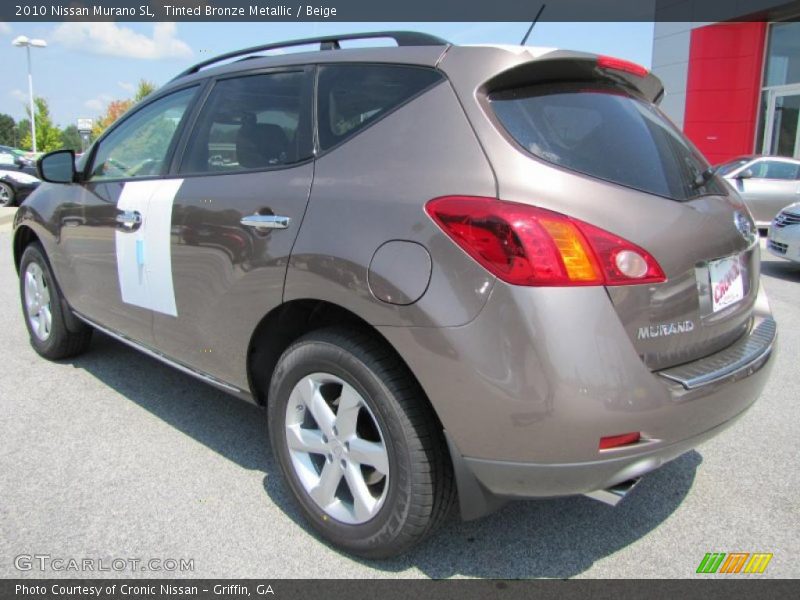 Tinted Bronze Metallic / Beige 2010 Nissan Murano SL