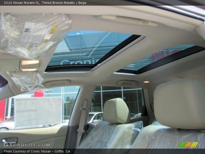 Tinted Bronze Metallic / Beige 2010 Nissan Murano SL