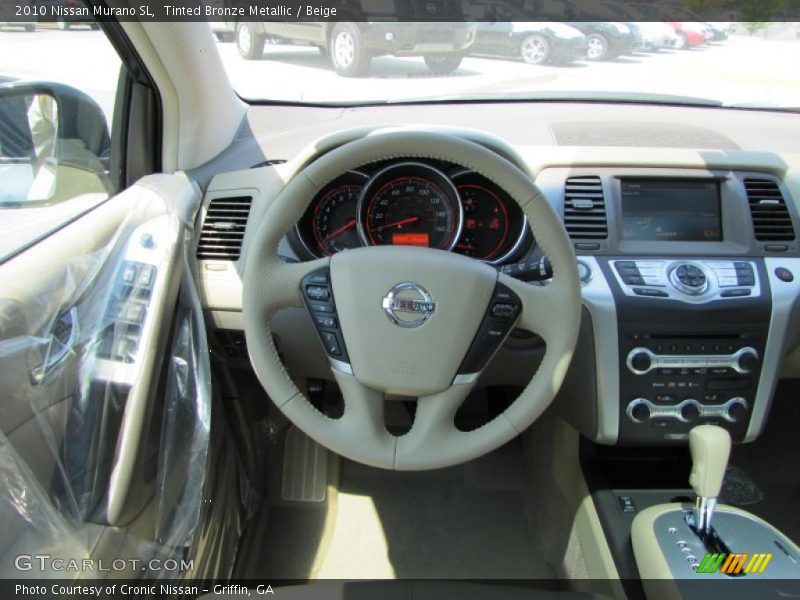 Tinted Bronze Metallic / Beige 2010 Nissan Murano SL