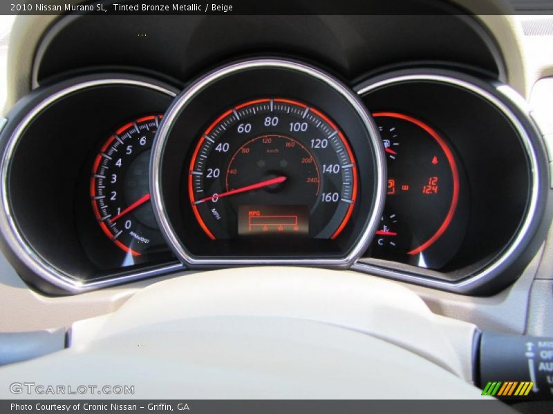 Tinted Bronze Metallic / Beige 2010 Nissan Murano SL
