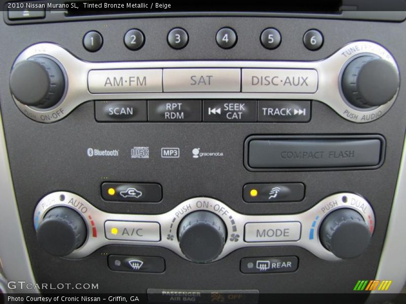 Tinted Bronze Metallic / Beige 2010 Nissan Murano SL