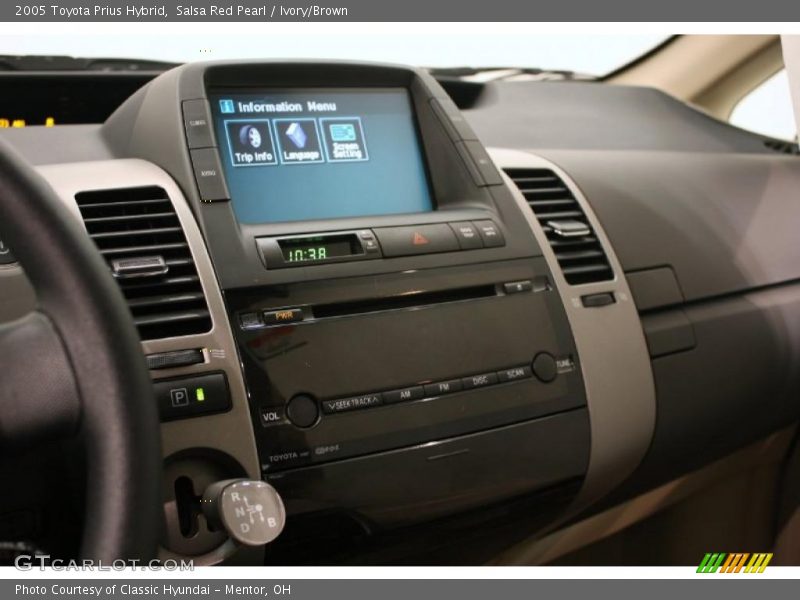Salsa Red Pearl / Ivory/Brown 2005 Toyota Prius Hybrid