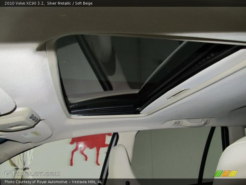 Silver Metallic / Soft Beige 2010 Volvo XC90 3.2