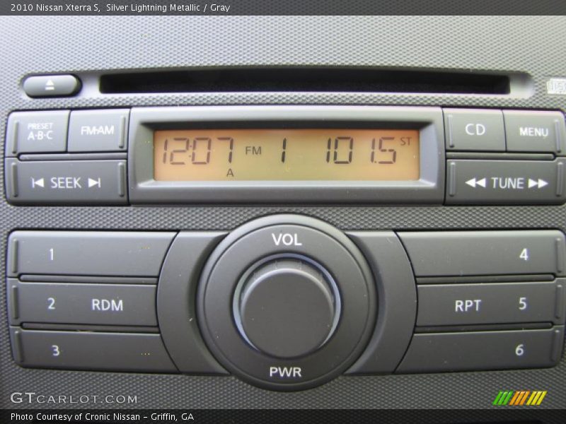 Silver Lightning Metallic / Gray 2010 Nissan Xterra S