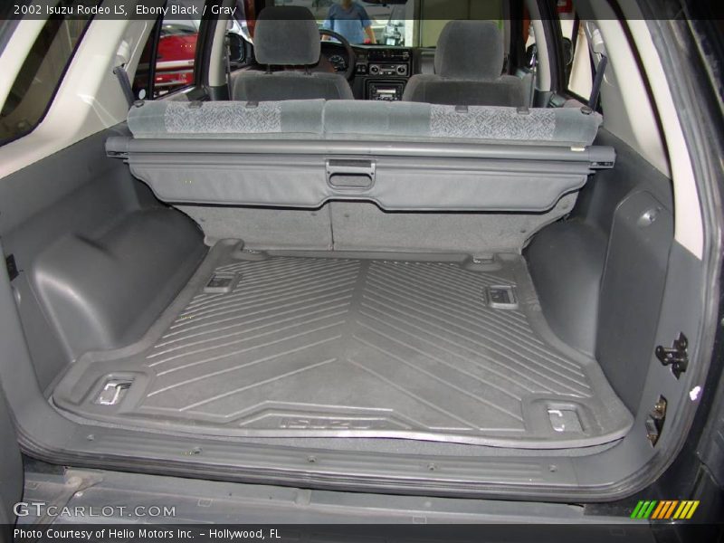 Ebony Black / Gray 2002 Isuzu Rodeo LS
