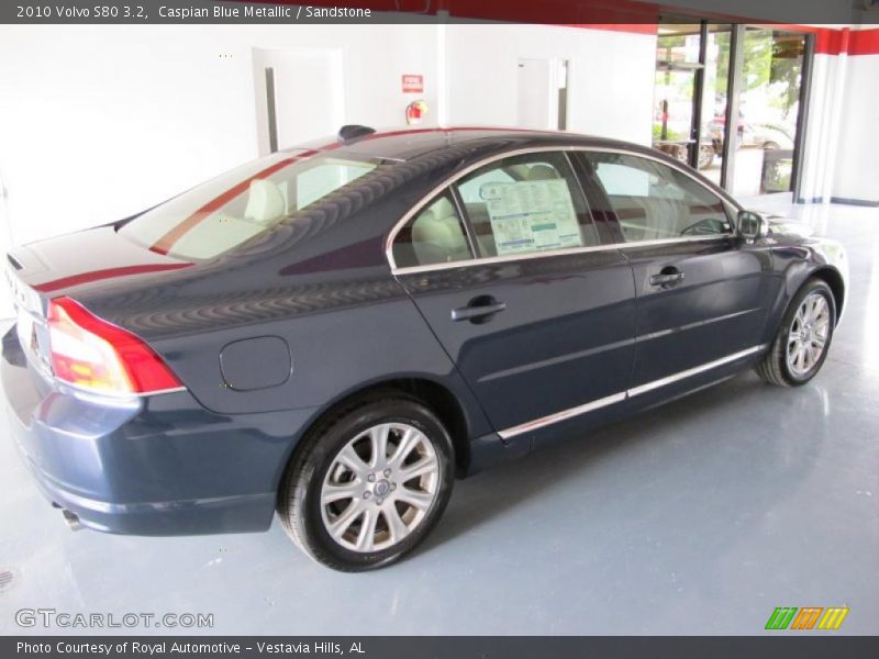 Caspian Blue Metallic / Sandstone 2010 Volvo S80 3.2