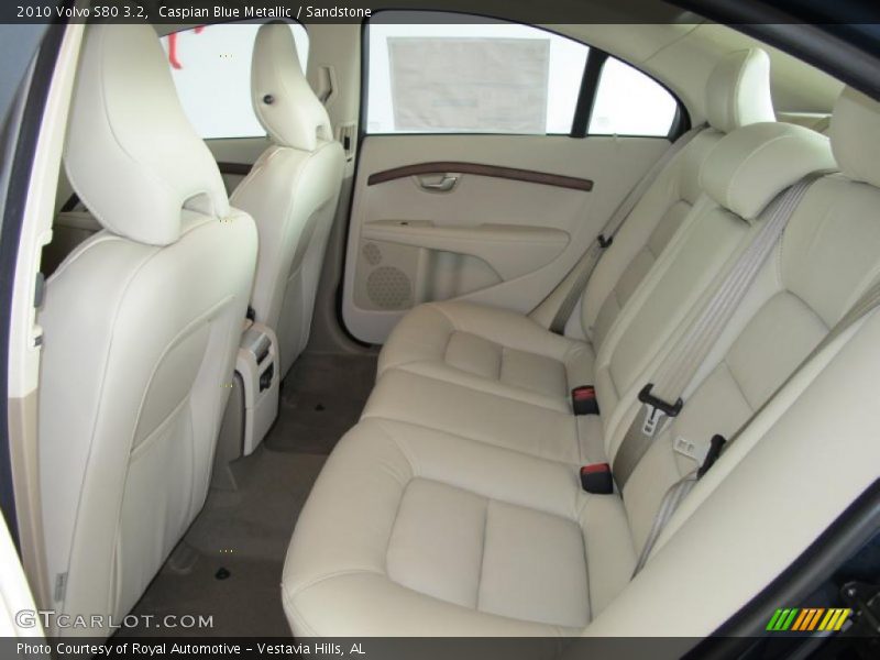 Caspian Blue Metallic / Sandstone 2010 Volvo S80 3.2