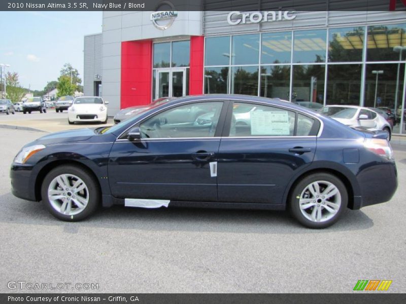 Navy Blue / Blond 2010 Nissan Altima 3.5 SR
