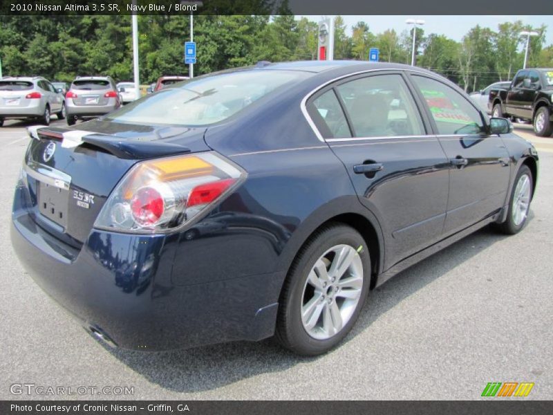 Navy Blue / Blond 2010 Nissan Altima 3.5 SR