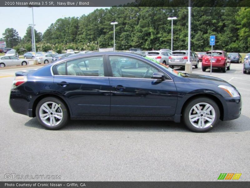 Navy Blue / Blond 2010 Nissan Altima 3.5 SR