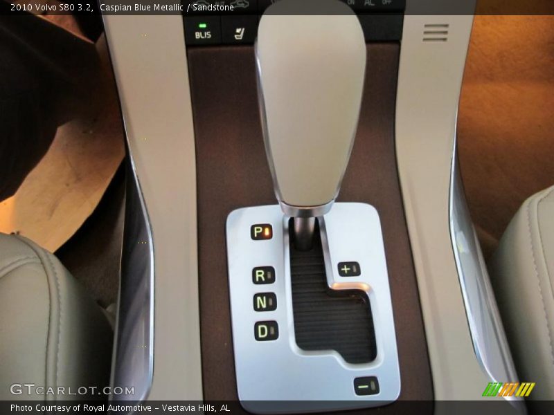 Caspian Blue Metallic / Sandstone 2010 Volvo S80 3.2