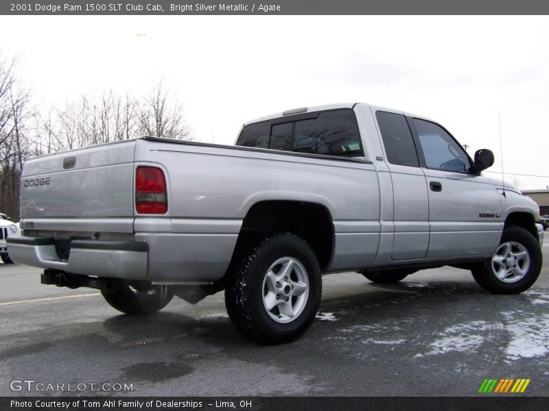 Bright Silver Metallic / Agate 2001 Dodge Ram 1500 SLT Club Cab
