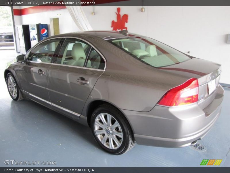 Oyster Grey Metallic / Sandstone 2010 Volvo S80 3.2