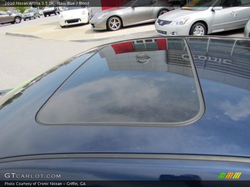 Navy Blue / Blond 2010 Nissan Altima 3.5 SR