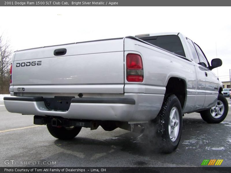 Bright Silver Metallic / Agate 2001 Dodge Ram 1500 SLT Club Cab